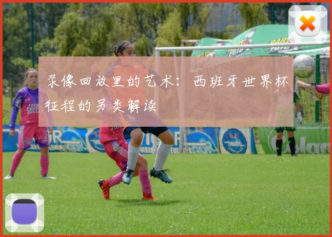 录像回放里的艺术：西班牙世界杯征程的另类解读